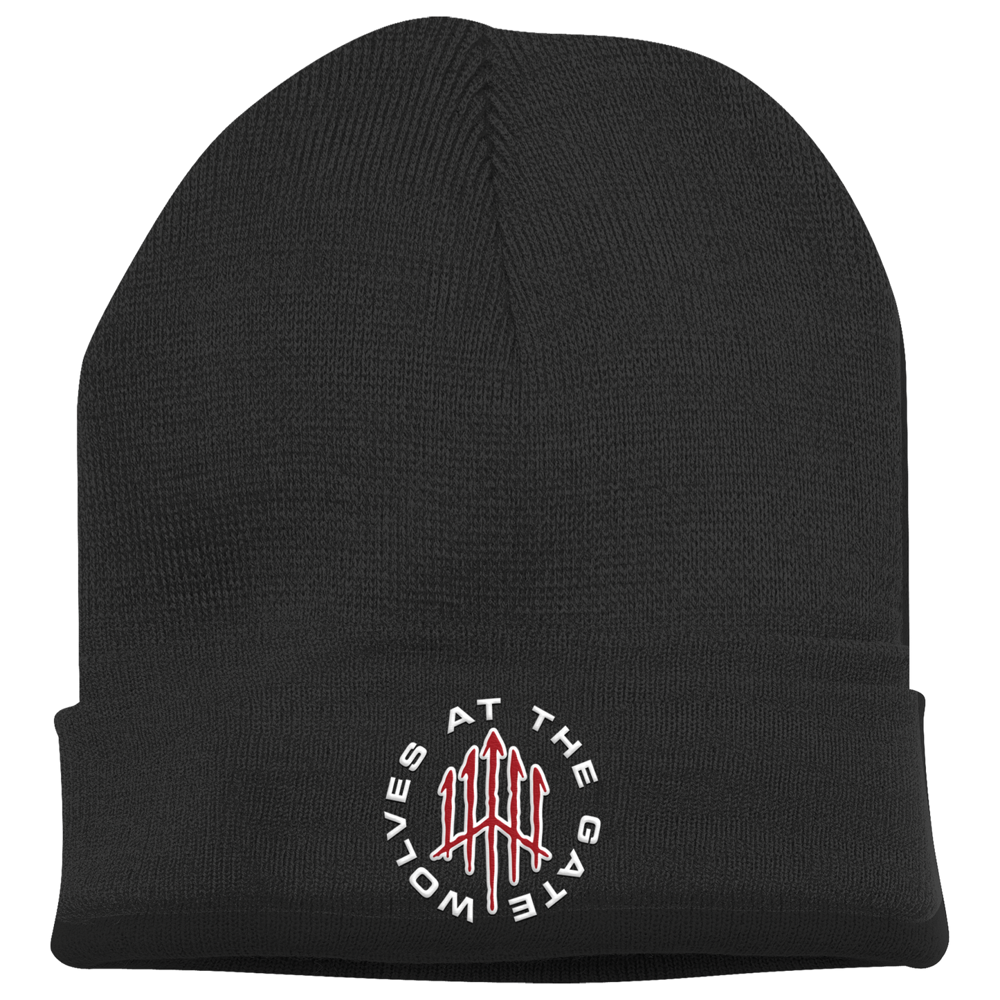 Circle Logo Beanie (Black)